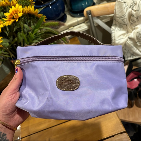 Longchamp Handbags - Longchamp purple bag - small used condition